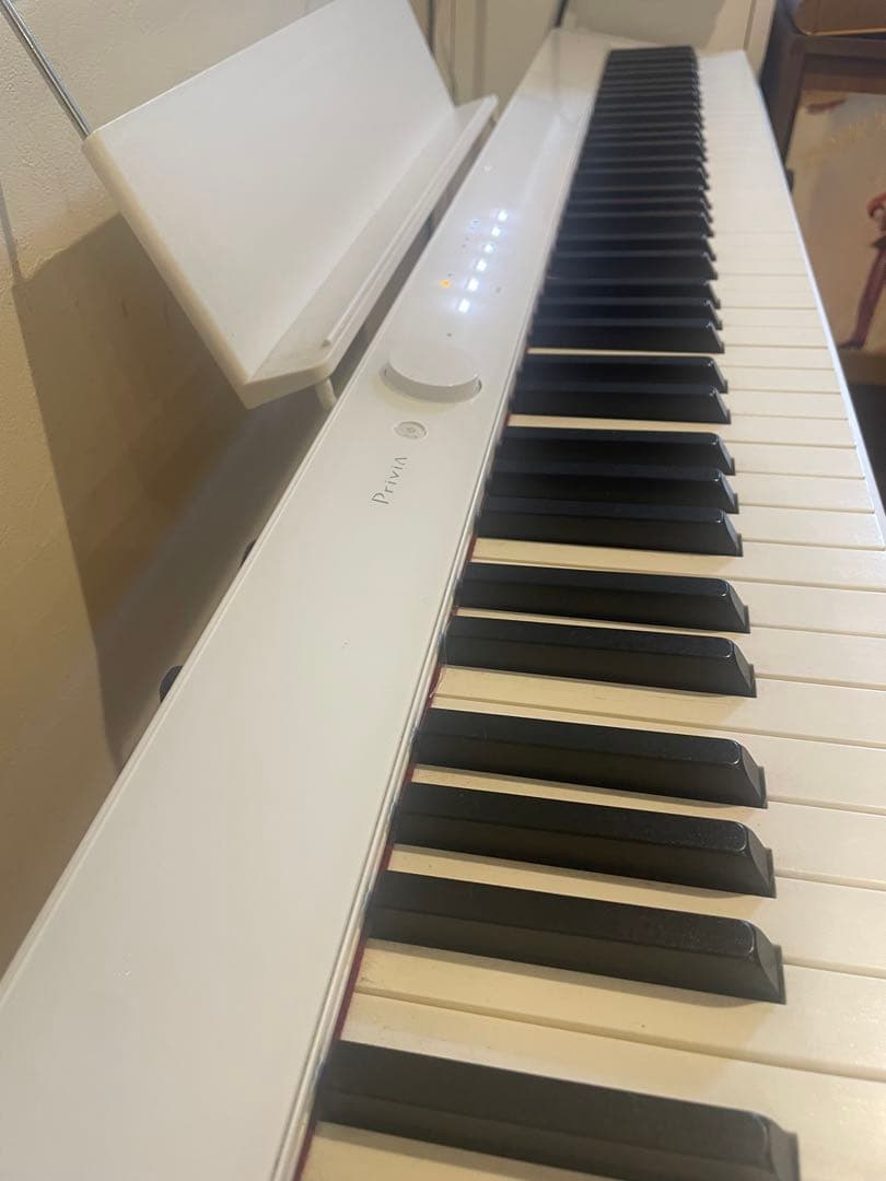 【引取のみ】CASIO Privia 88鍵 ホワイト電子ピアノ