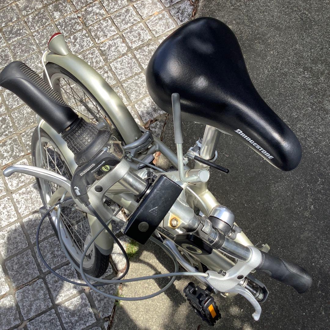 ブリヂストン　折畳自転車　スニーカーライト+輪行袋