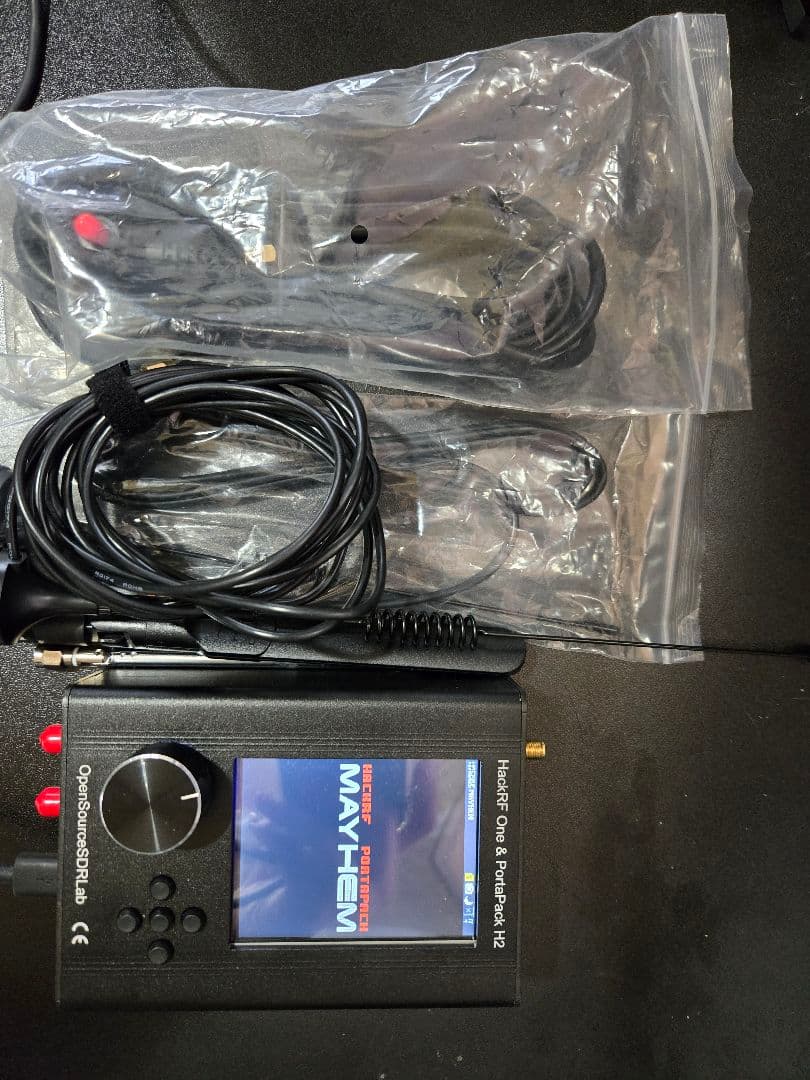 受信機 HackRF One & PortaPack H2