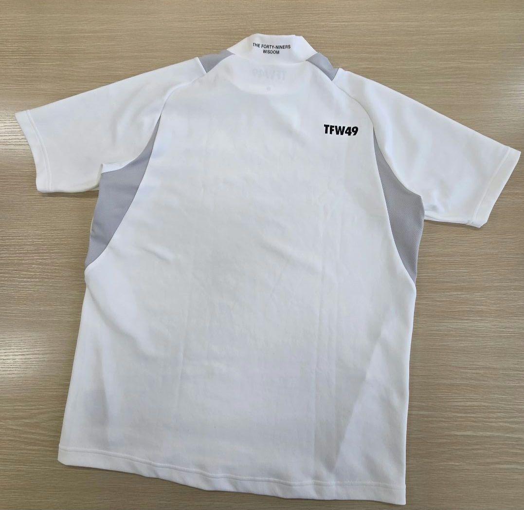 メンズウェア TFW49 SIDE MESH SHORT SLEEVE MOCKNECK