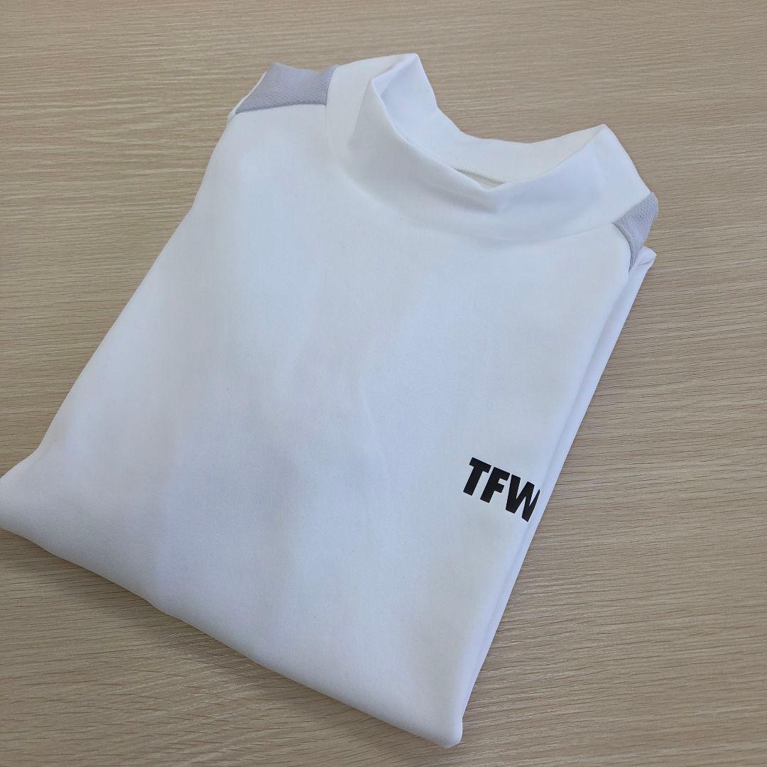 メンズウェア TFW49 SIDE MESH SHORT SLEEVE MOCKNECK