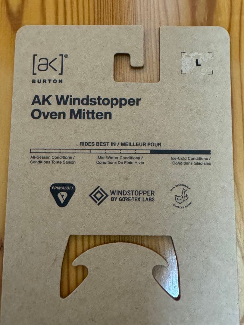 スキー・スノーボードアクセサリー Burton ak Windstopper Oven Mitten 25-26