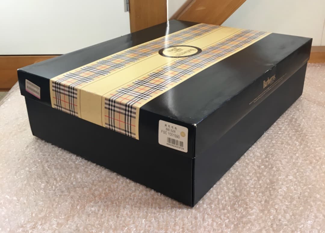 ○Burberrys バーバリー ウール 100％ 純毛毛布 140×200cm