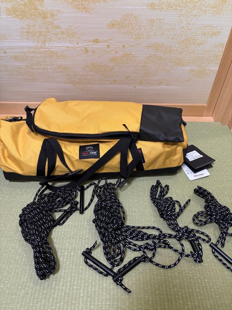 MAC ONE ウイングタープ　Vintage Yellow