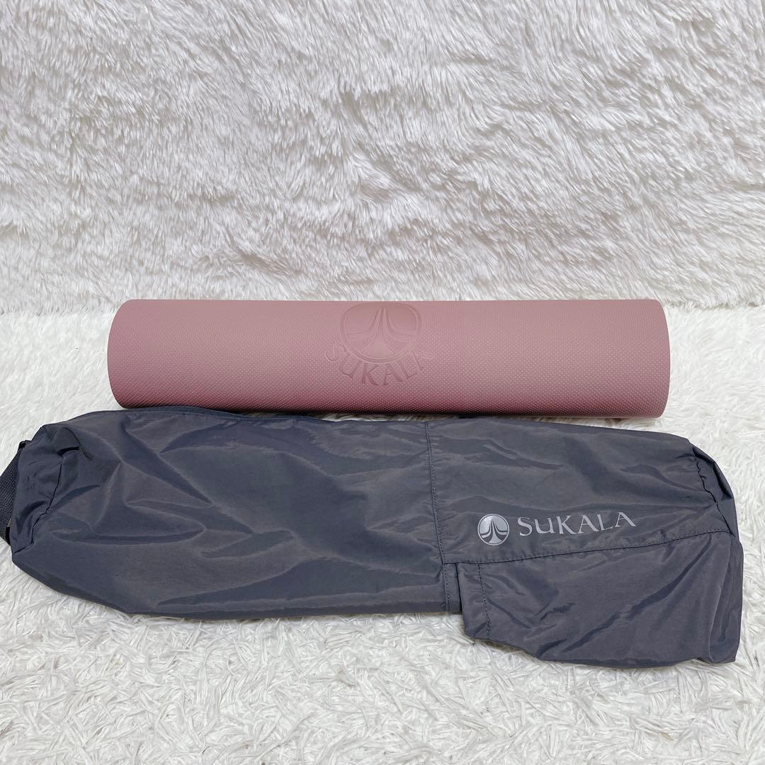 【人気】 SUKALA ヨガマット Yogi Mat Bag 付属 ピンク
