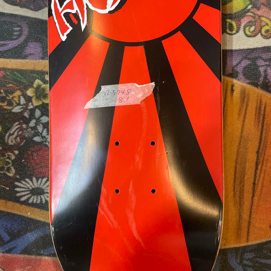 HOSOI スケートボードデッキ 8.1インチ　未使用　傷あり
