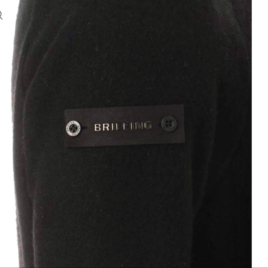 【利用1回】BRIEFING ラムズウールセーター ブラック サイズXL