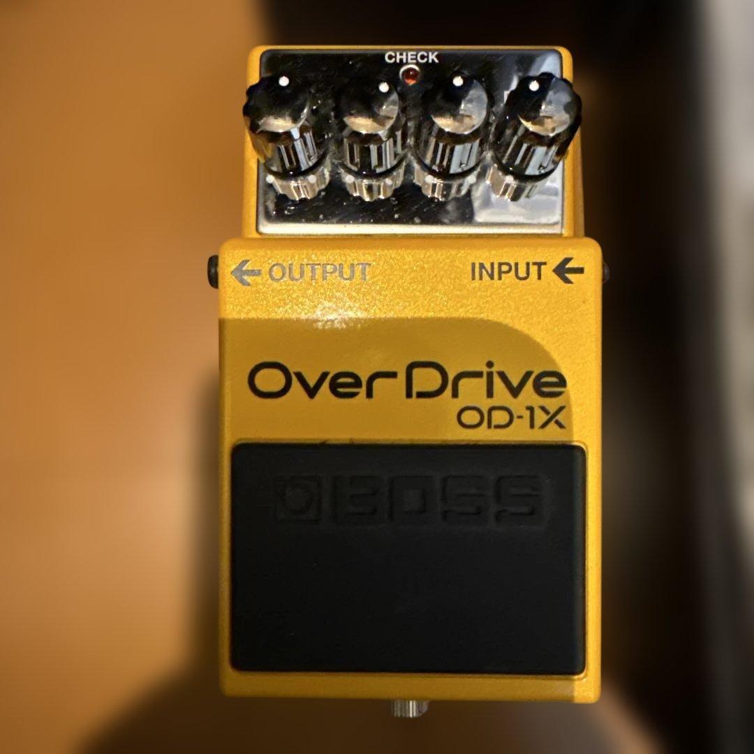 【美品】BOSS OverDrive OD-1X ギターエフェクター