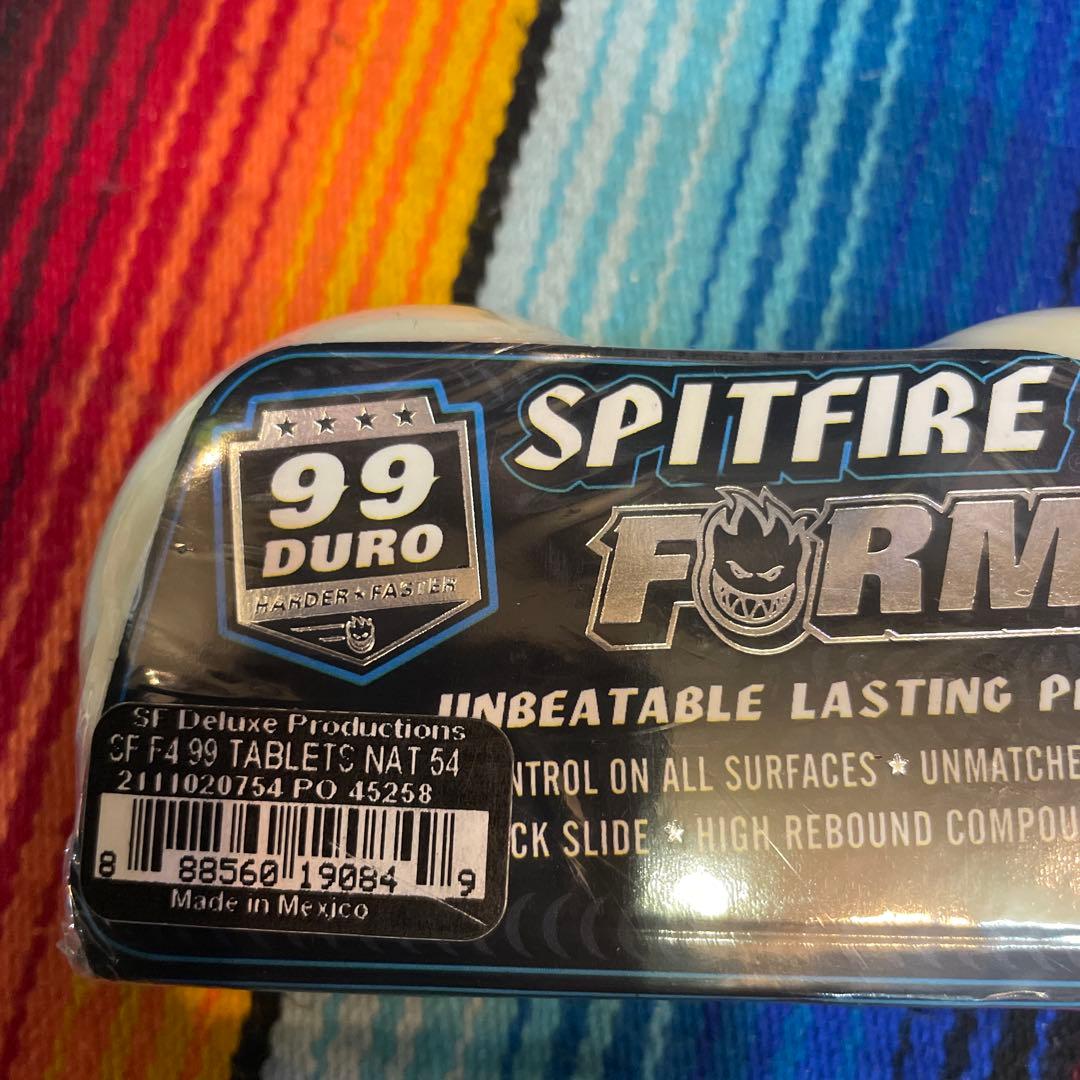 スケートボード SPITFIRE FORMULA FOUR 99D TABLETS58mm