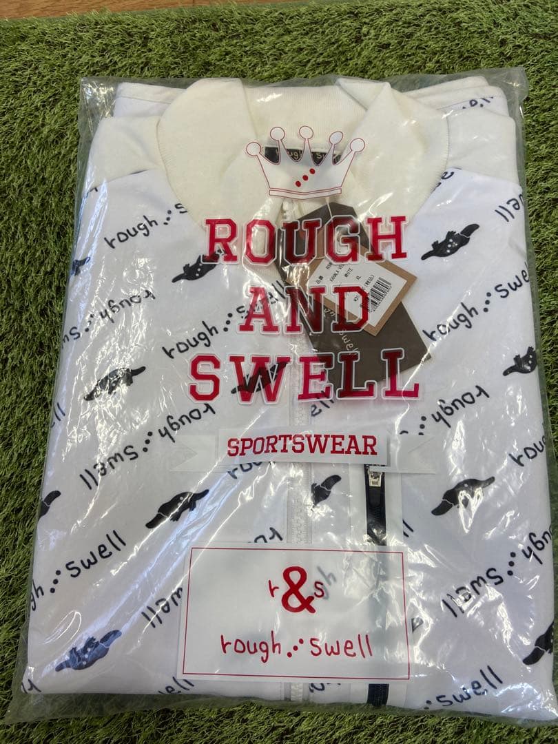 新品正規品【ROUGH&SWELL/XL】ダンボールニット中綿ベストストレッチ
