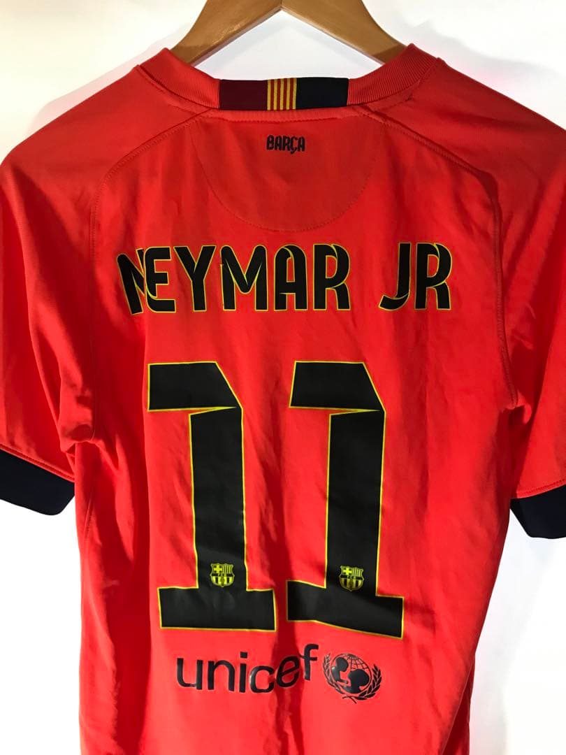 正規品 NIKE FCバルセロナ「11」ネイマール 半袖 S ユニフォーム