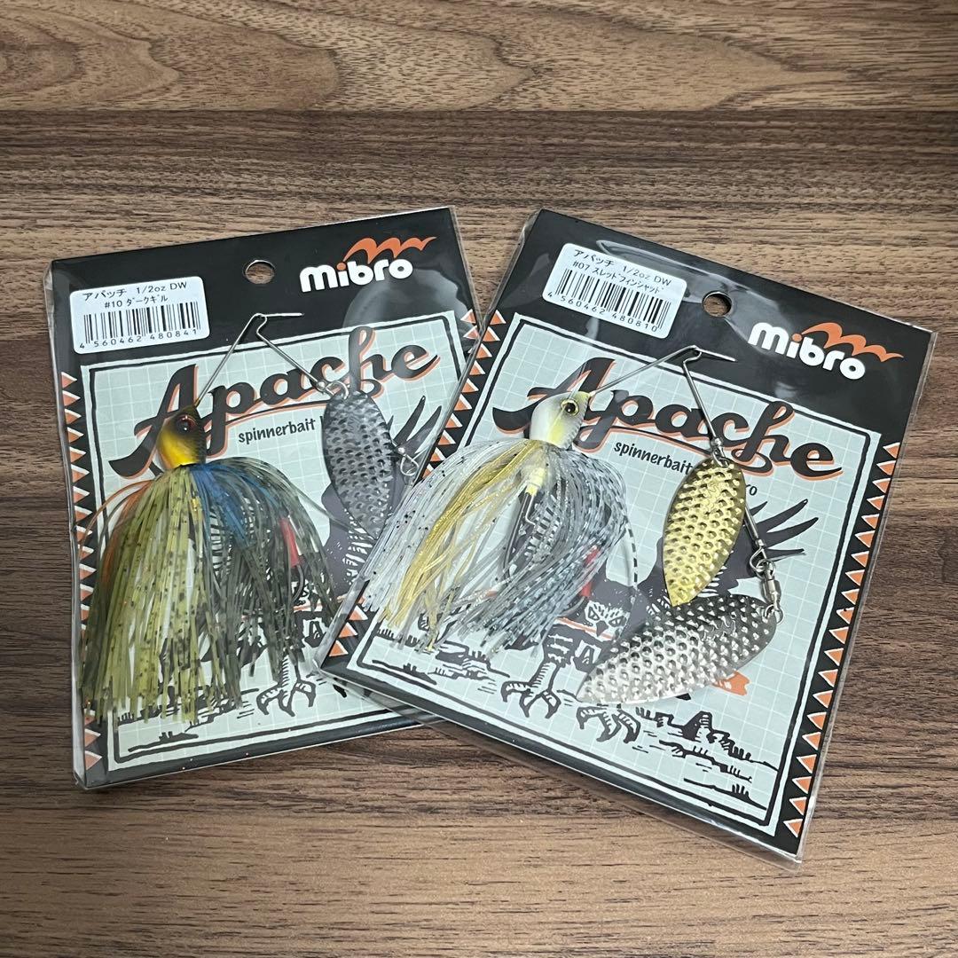mibro Apache スピナーベイト 1/2oz アパッチ　2点セット