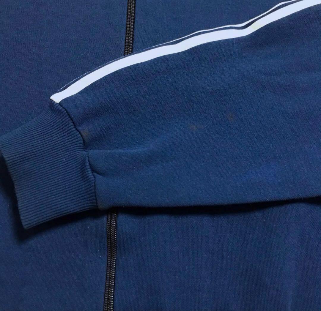 人気 70's adidas デサント 西ドイツ製 トラックジャケット ネイビー