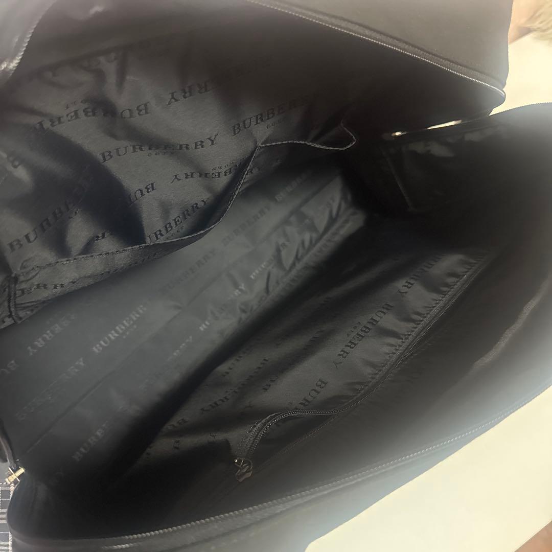 BURBERRY GOLF バーバリー ゴルフ 黒 ボストンバッグ 新品