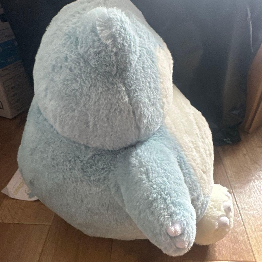 【ポケモン】カビゴンぬいぐるみ　「レポートかいてね」