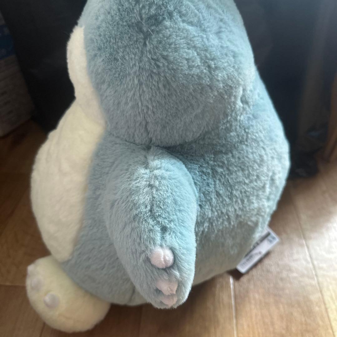 【ポケモン】カビゴンぬいぐるみ　「レポートかいてね」