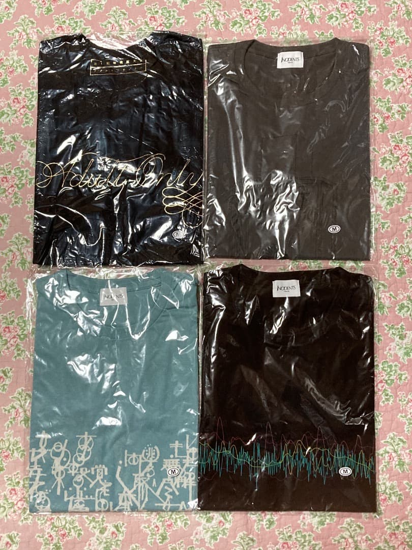 たなか　4枚セット　椎名林檎・東京事変　Tシャツ　黒　Mサイズ