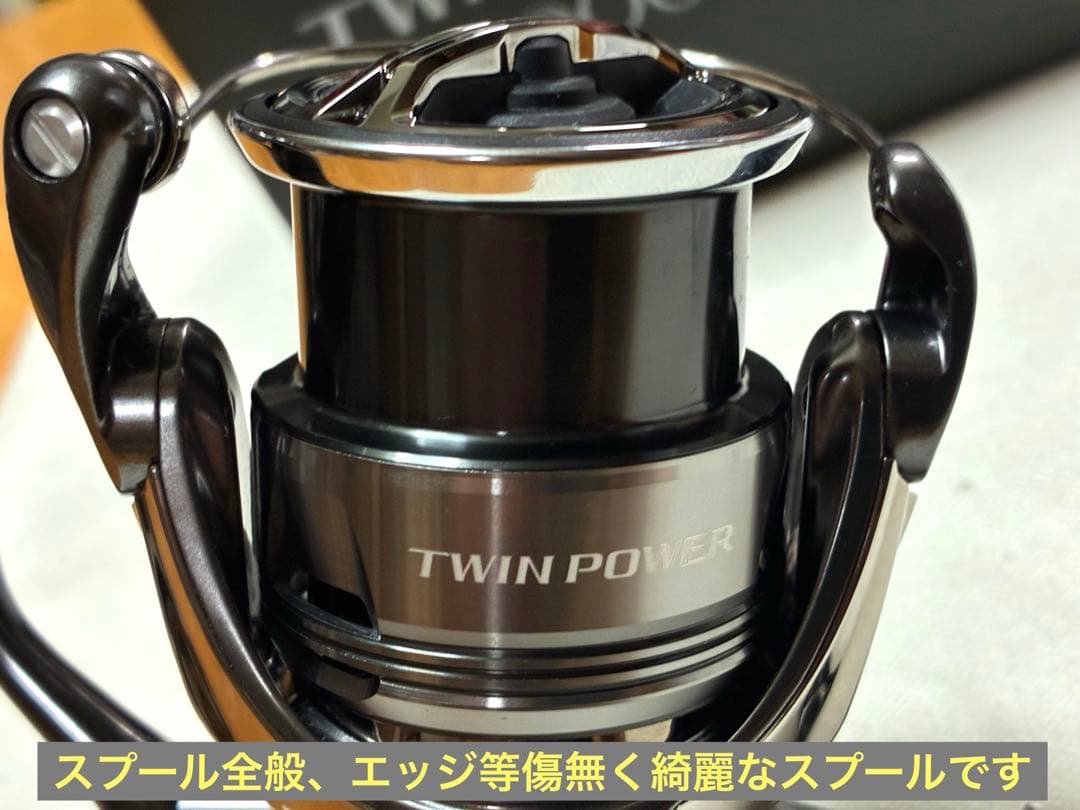【極美品】シマノ リール24ツインパワーC3000MHG【カスタム品】