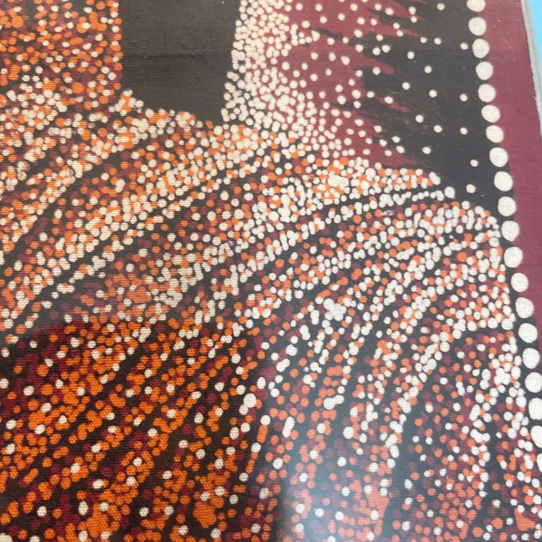 【額縁付き】スリランカ ブッダ 宗教画 仏 布絵