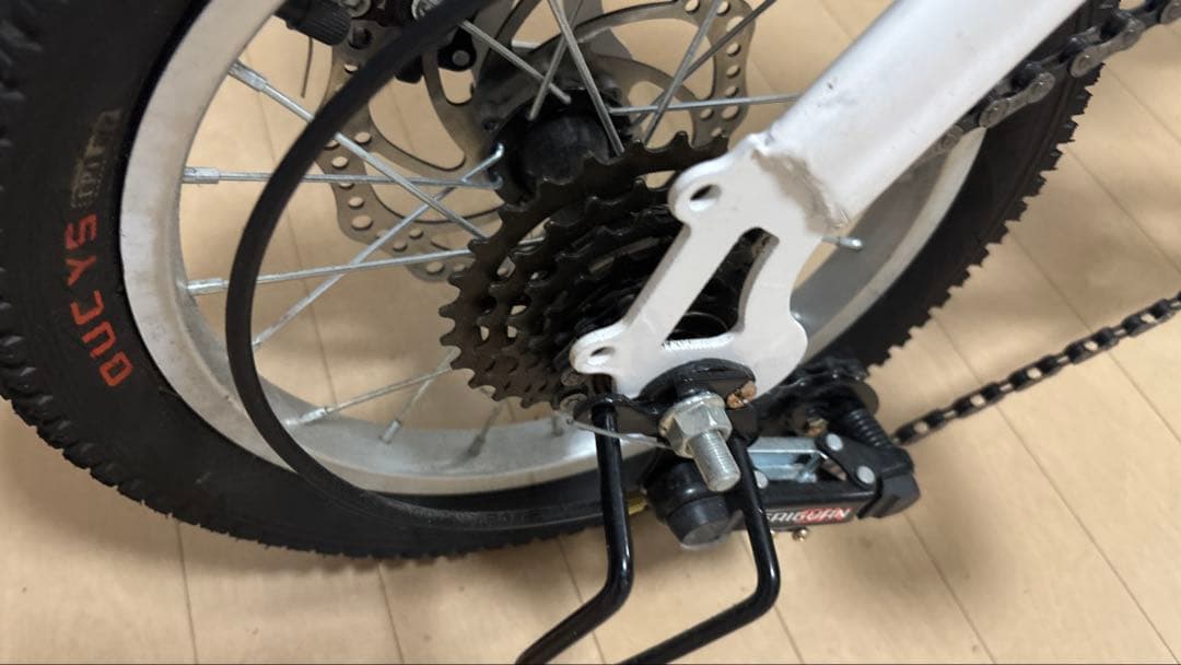 WANQIDA 折りたたみ自転車 ホワイト