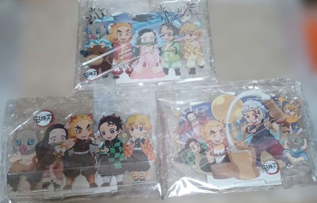 鬼滅の刃　ufotable　季節イベント　アクリルスタンド　バースデー他