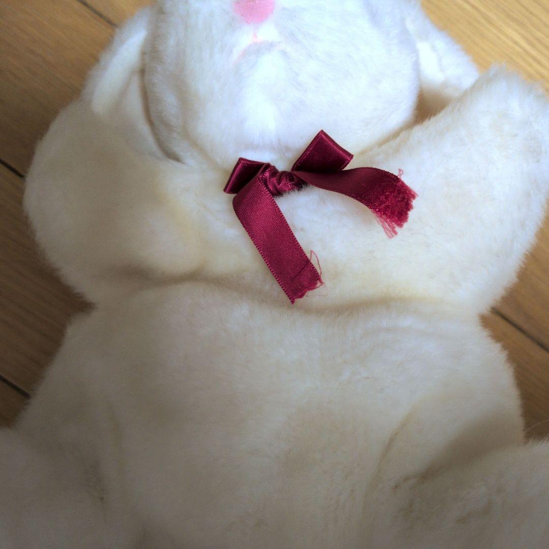 【激レア　レトロ　希少】ファースト社　うさぎぬいぐるみ　パペット