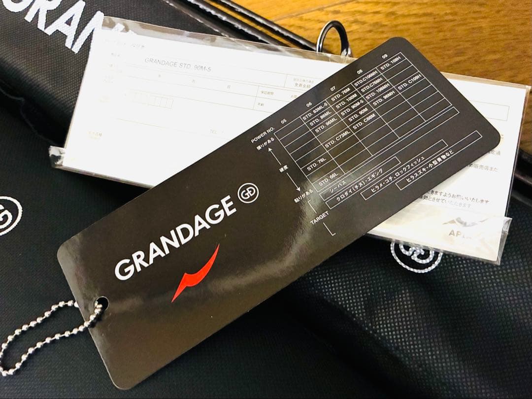 実釣未使用 アピア グランデージ APIA GRANDAGE STD.90M-5