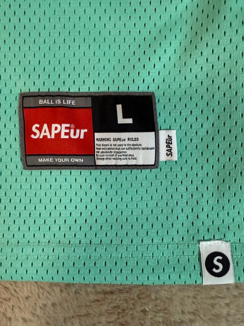 SAPEur サプール タンクトップ ハーフパンツ セットアップ L