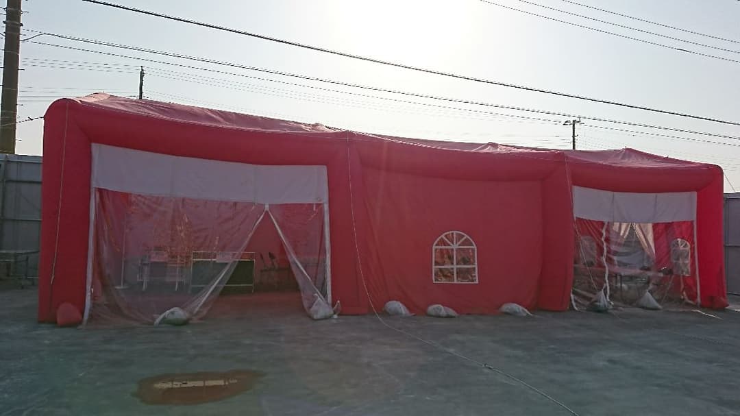 激安！大型エアーテント