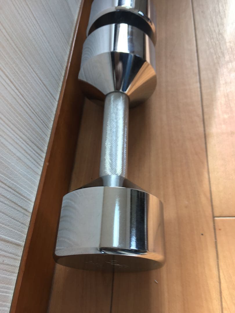 IROTEC クロム ダンベル 8KG x 2個セット