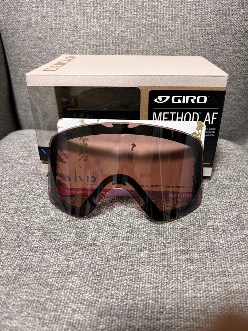 値引きします。 GIRO METHOD AF ゴーグル スペア付き