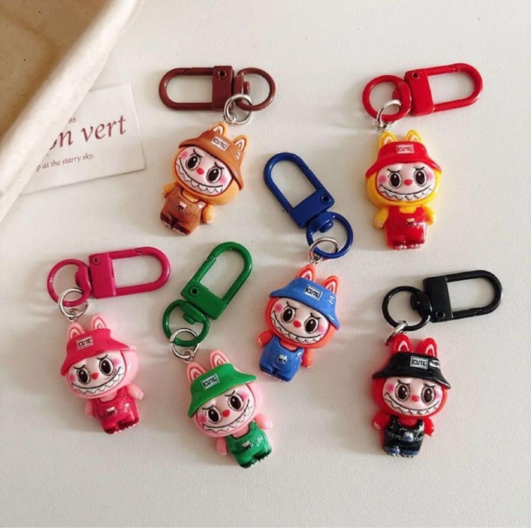 ラブブ　キーホルダー6色セット　15点