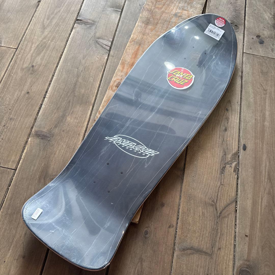 SantaCruz MeekSlasher Silverスケボーデッキ10.1㌅