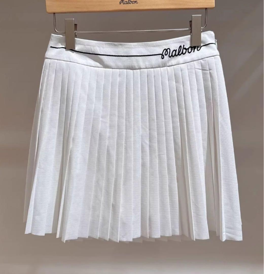 Malbon Golf レディース ノースリーブ ゴルフスカート 上下セット
