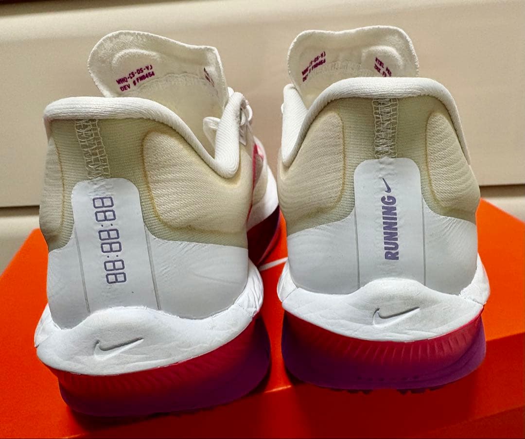 Nike Zoom Fly ホワイト/ピンク/ブラック 26cm