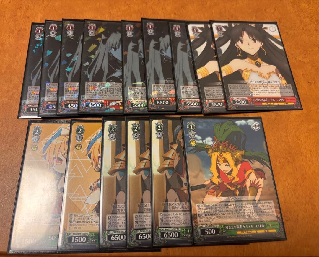 ヴァイスシュヴァルツ　FGO デッキ