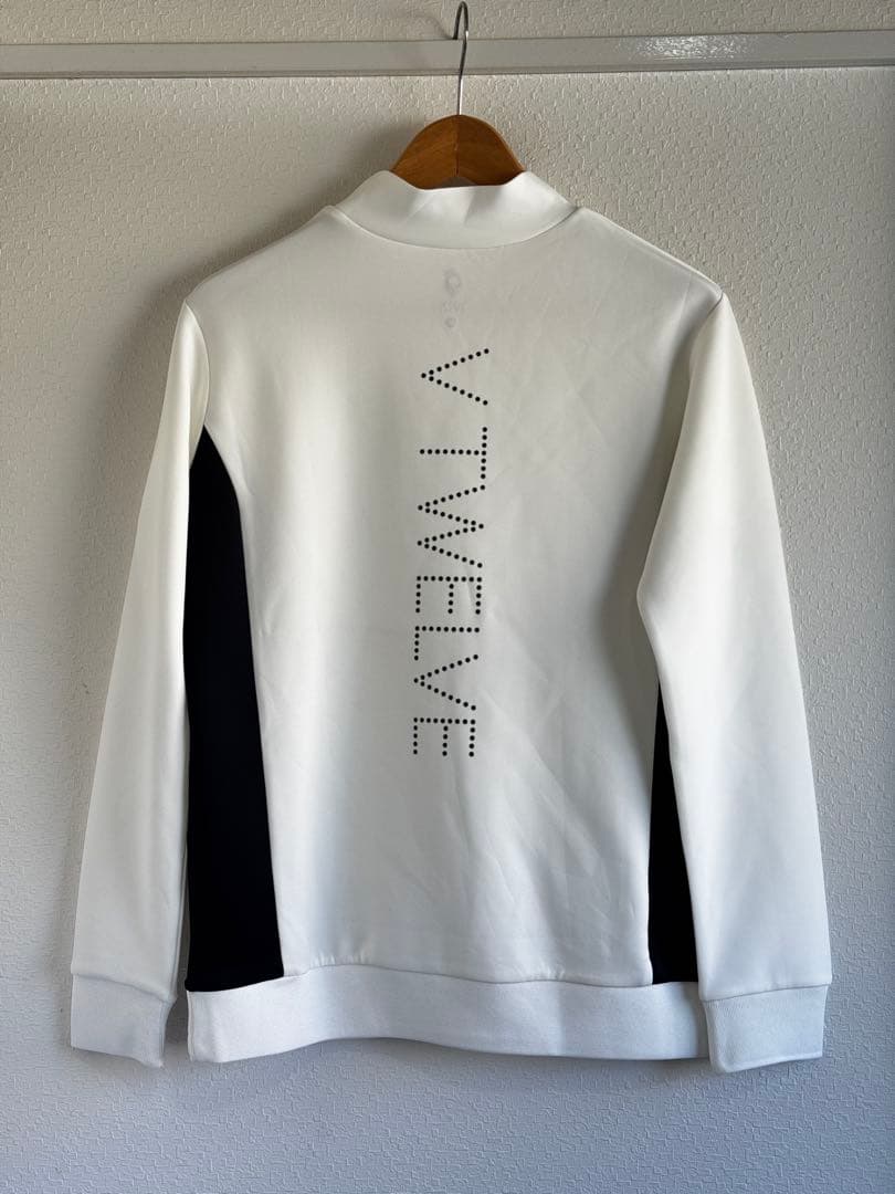 V12 DOT RIB L/S MOCK メンズ モックネック M