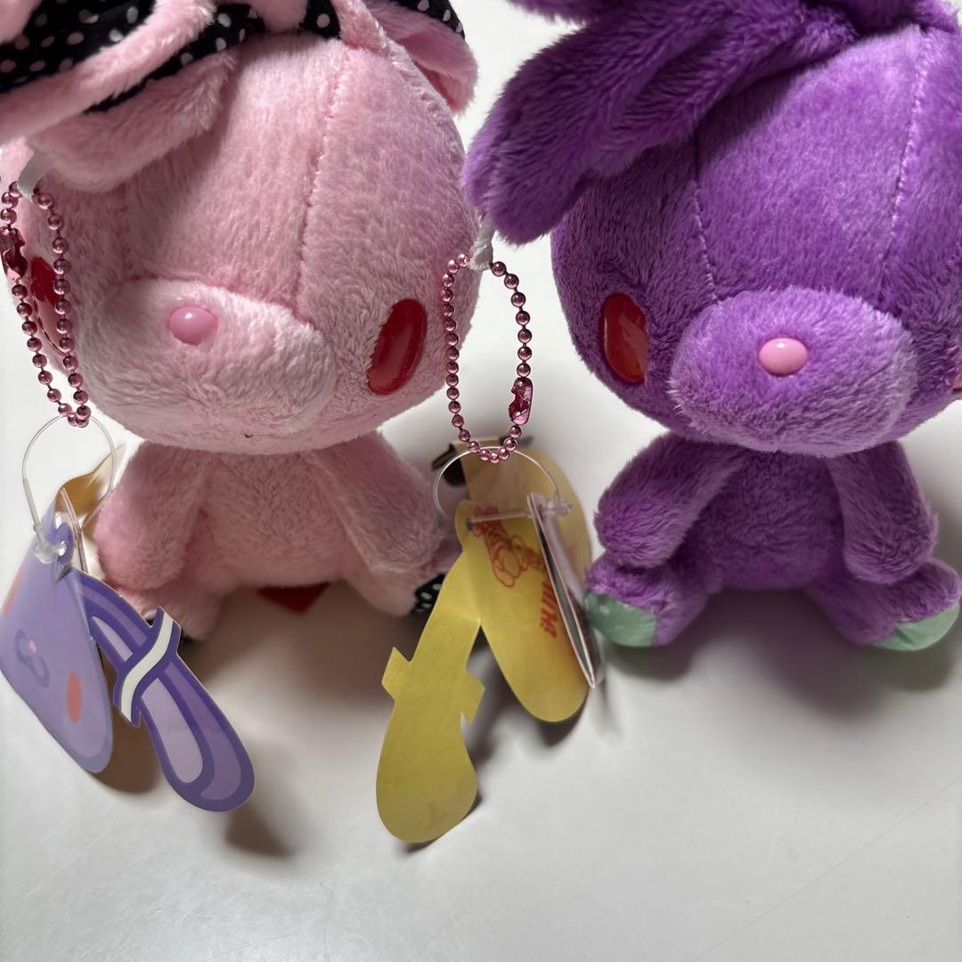 汎用うさぎ チャックス GP ぬいぐるみ ドット ひとくちサイズ 2個セット
