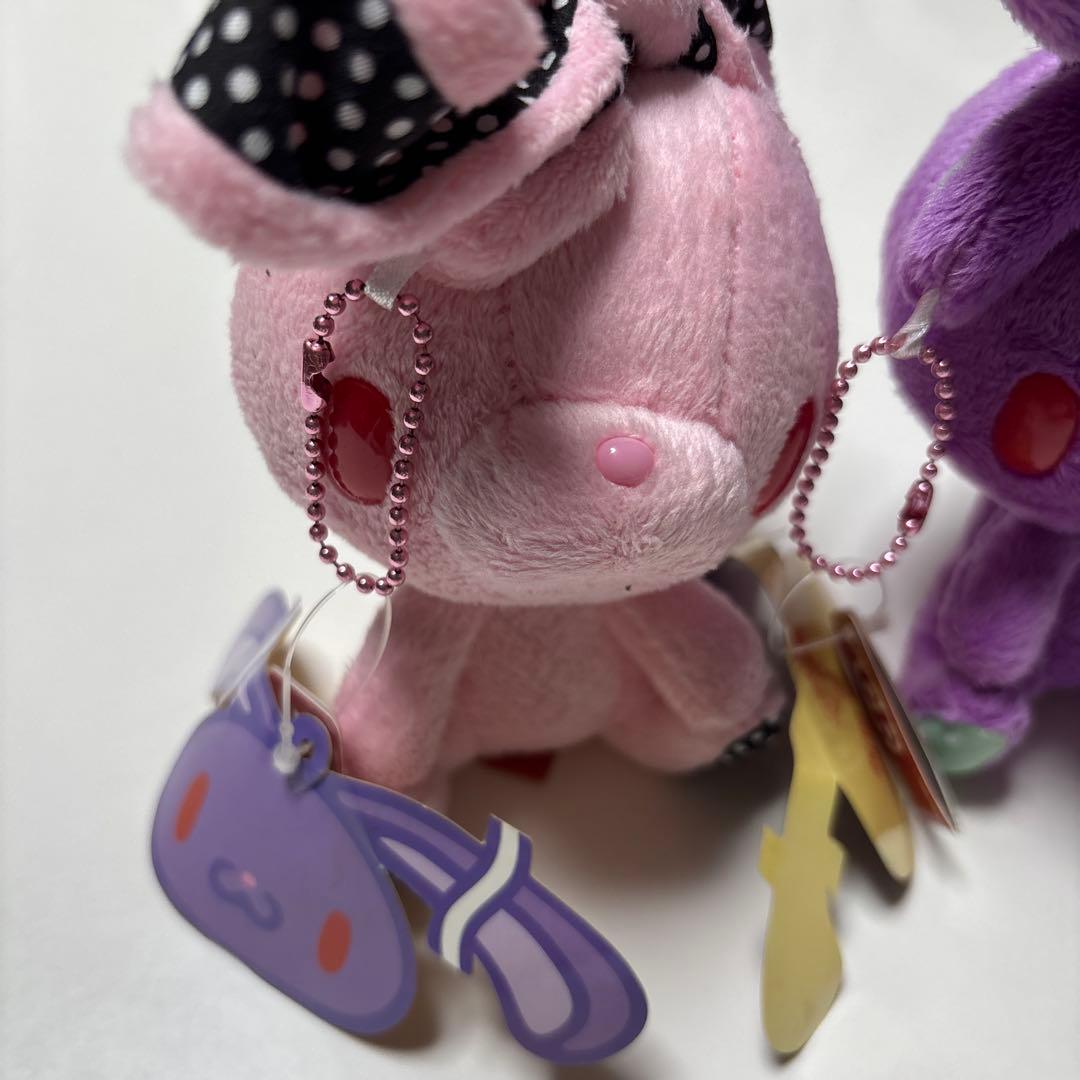 汎用うさぎ チャックス GP ぬいぐるみ ドット ひとくちサイズ 2個セット