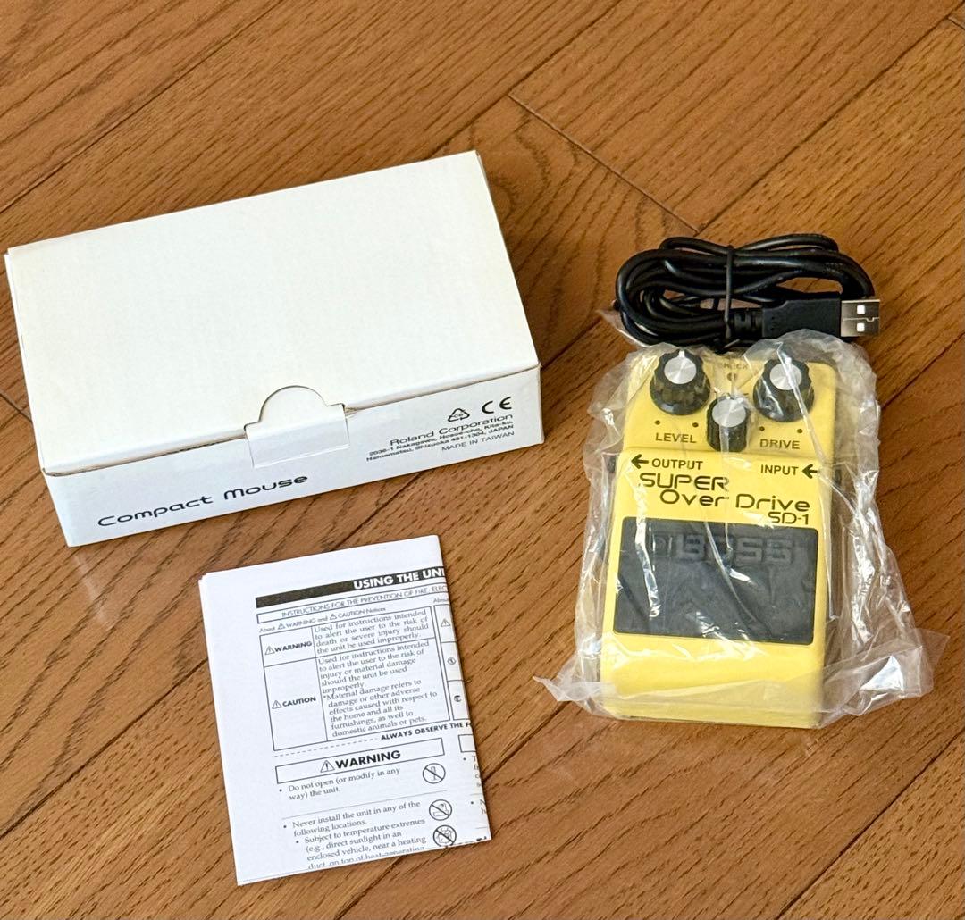BOSS＊コンパクトエフェクター型USBマウス＊SD-1