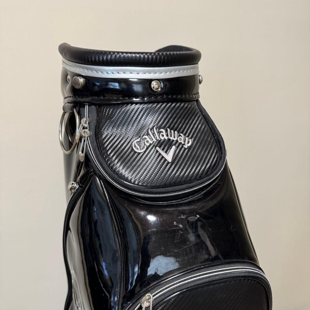 Callaway キャロウェイ キャディバッグ ゴルフバッグ ゴルフ エナメル