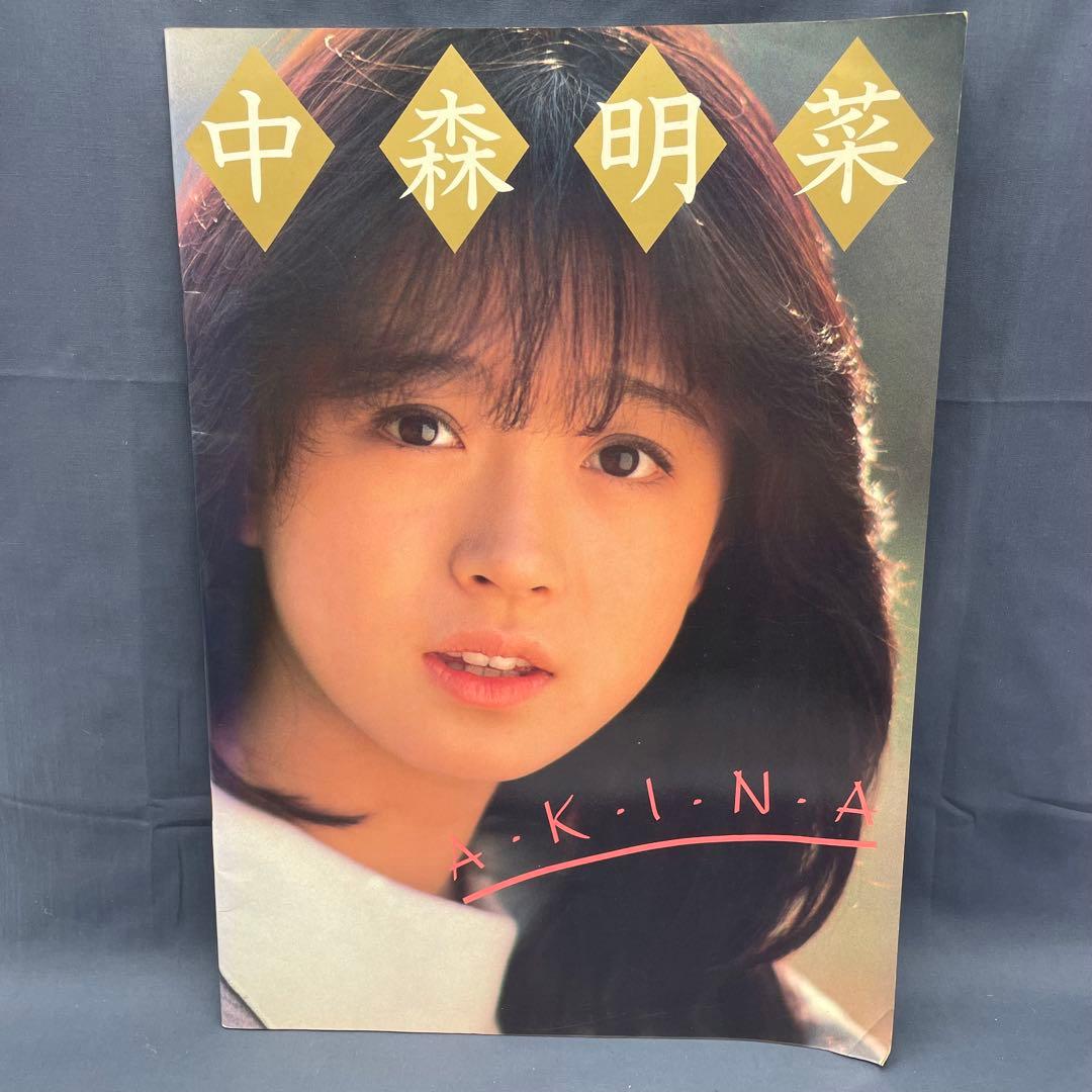 中森明菜 A.K.I.N.A. ツアーパンフレットとポストカードセット