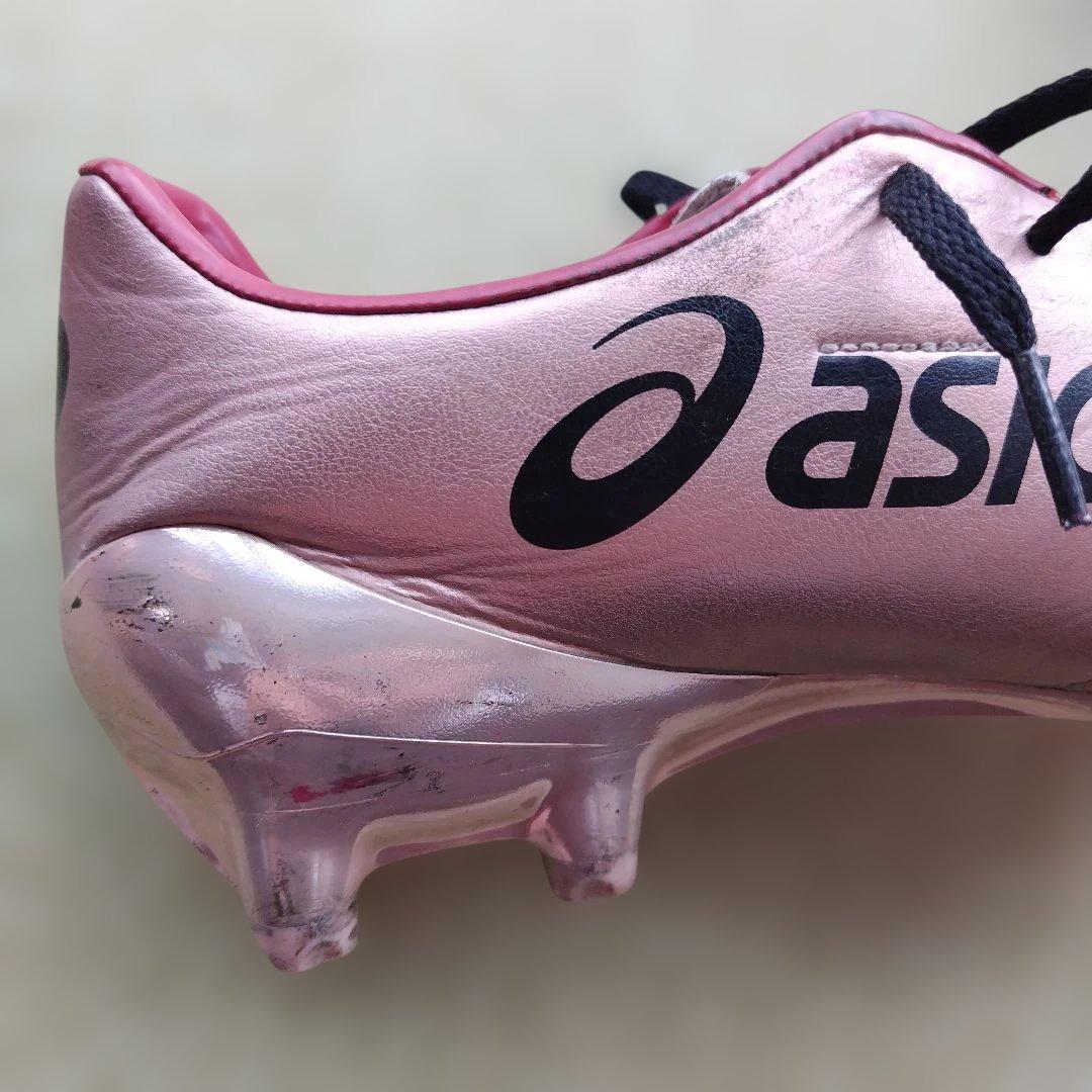 【中古品】靴ひも付き　ASICS 　MENACE3　サッカー スパイク