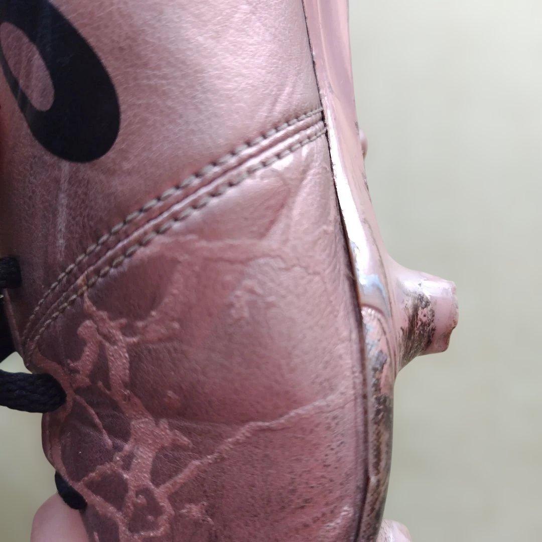 【中古品】靴ひも付き　ASICS 　MENACE3　サッカー スパイク