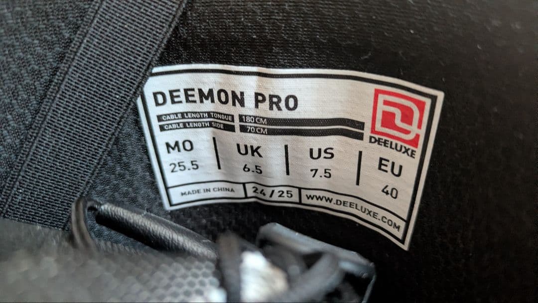 スノーボード DEELUXE DEEMON PRO 25.5cm