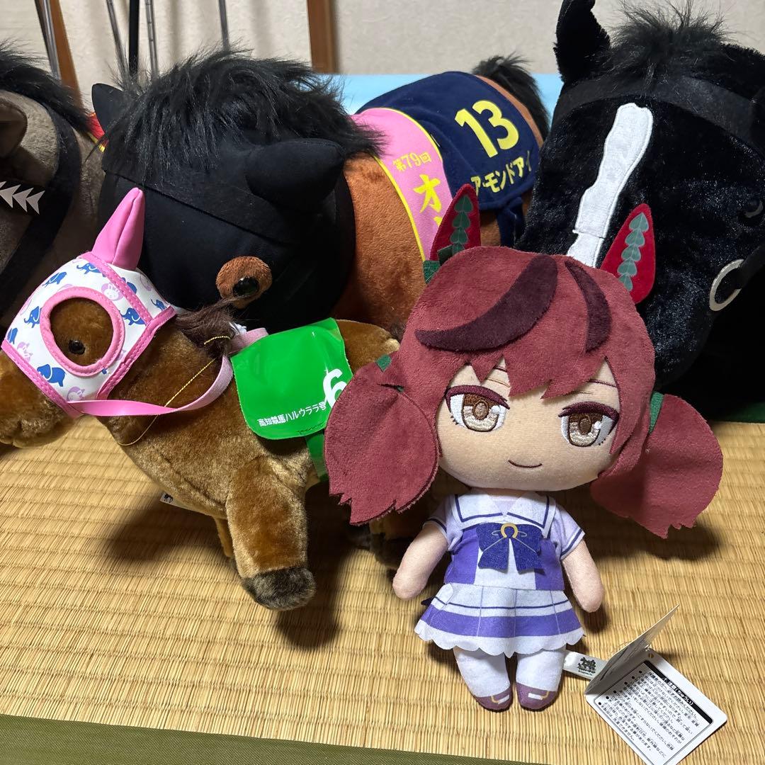 競馬 ぬいぐるみセット サイレンススズカ ウイニングチケット アーモンドアイ