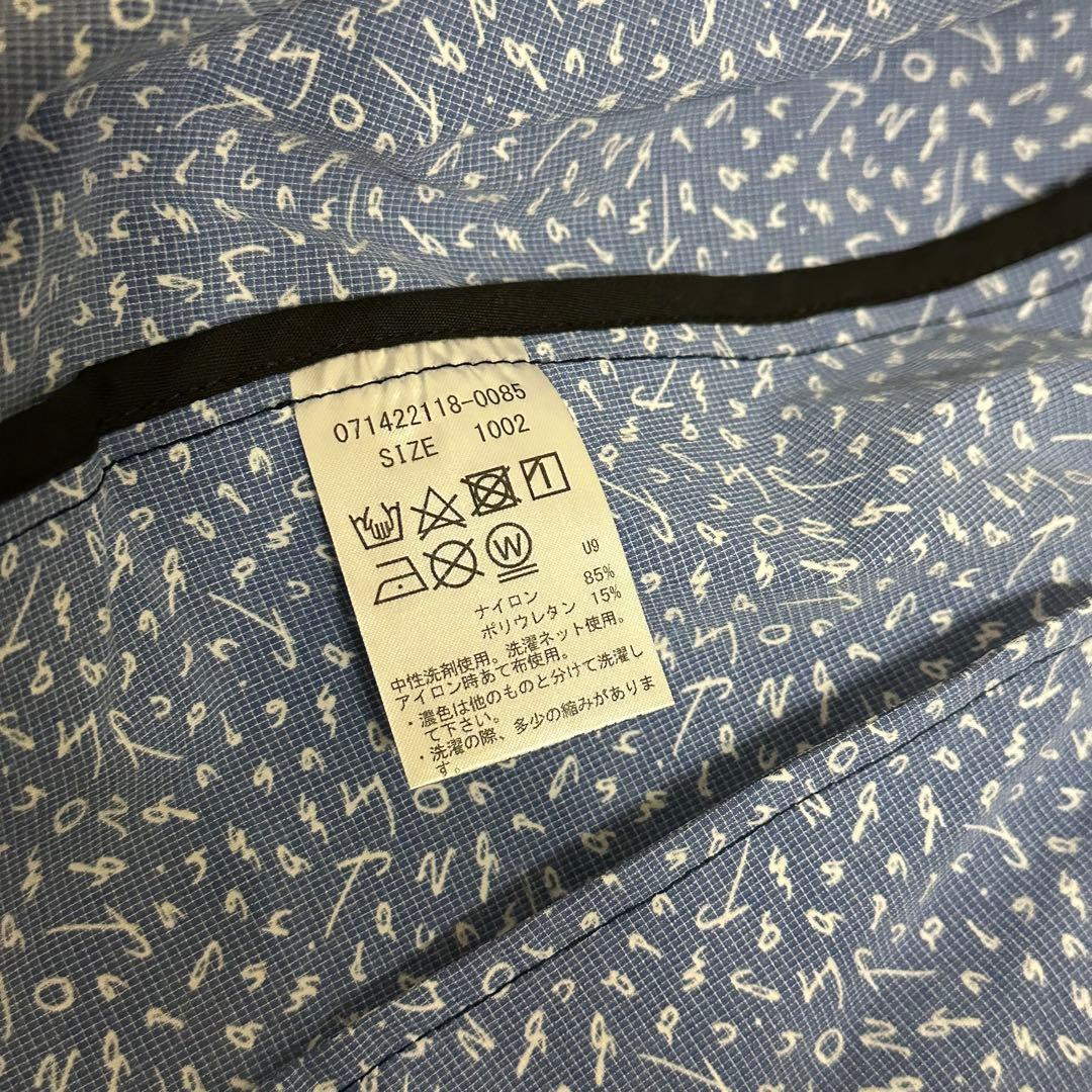 美品☆ゾーイ☆ゴルフウェア☆ジャケット☆メンズ☆サイズ2☆ネイビー☆ブラック