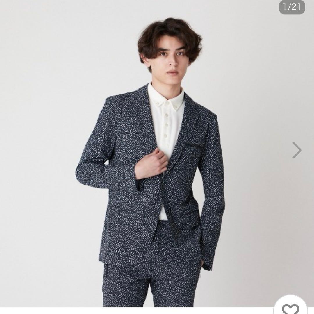 美品☆ゾーイ☆ゴルフウェア☆ジャケット☆メンズ☆サイズ2☆ネイビー☆ブラック
