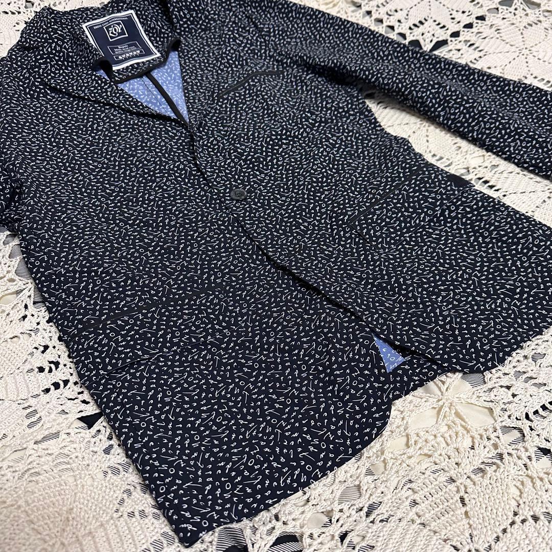美品☆ゾーイ☆ゴルフウェア☆ジャケット☆メンズ☆サイズ2☆ネイビー☆ブラック