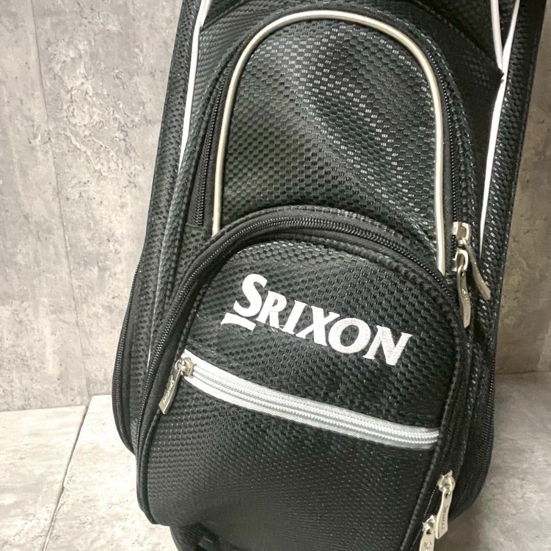美品 スリックソン SRIXON キャディーバッグ ゴルフバッグ フードカバー